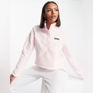 Columbia Women's Pink Fleece Sweater